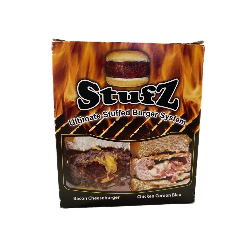 Stufz Ultimate Stuffed Burger System NEW Open Box